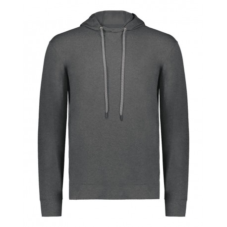 222598 Holloway 222598 Eco Revive Ventura Soft Knit Hoodie Carbon Heather