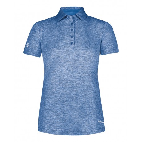 222772 Holloway 222772 Women's Electrify CoolCore Polo ROYAL HEATHER