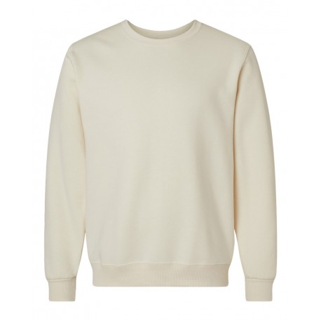 701MR JERZEES 701MR Eco Premium Blend Ring-Spun Crewneck Sweatshirt Sweet Cream Heather