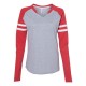 3534 LAT Vintage Heather/ Vintage Red