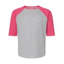 6130 LAT Vintage Heather/ Vintage Hot Pink