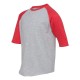 6130 LAT Vintage Heather/ Vintage Red