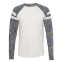 6934 LAT Natural Heather/ Vintage Camo/ Natural Heather