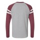 6934 LAT Vintage Heather/ Vintage Burgundy