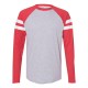 6934 LAT Vintage Heather/ Vintage Red