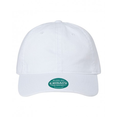 EZA LEGACY EZA Relaxed Twill Dad Hat WHITE