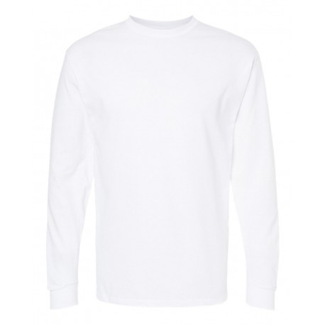 4820 M&O 4820 Gold Soft Touch Long Sleeve T-Shirt WHITE