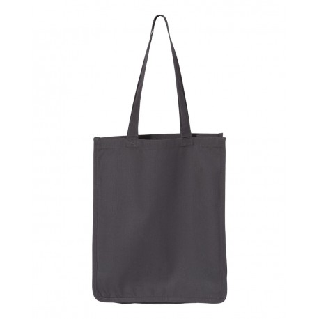 Q125400 Q-Tees Q125400 27L Jumbo Shopping Bag CHARCOAL
