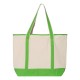 Q1500 Q-Tees Natural/ Lime