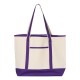 Q1500 Q-Tees Natural/ Purple