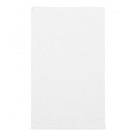T18 Q-Tees T18 Budget Rally Towel WHITE