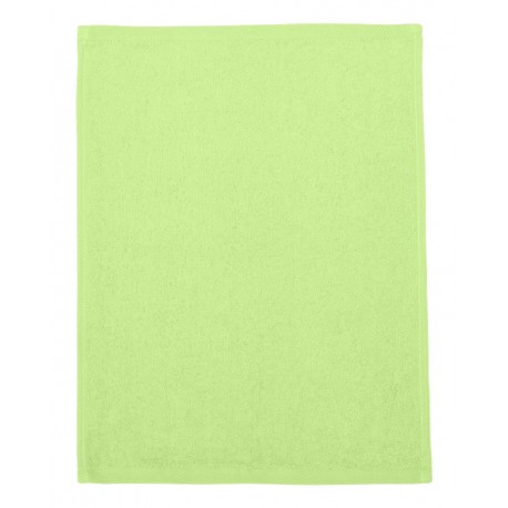 T600 Q-Tees T600 Hemmed Fingertip Towel LIME