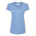 253 Tultex Athletic Blue Tri Blend