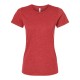542 Tultex RED HEATHER
