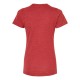 542 Tultex RED HEATHER