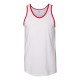 2408 American Apparel WHITE/ RED