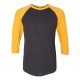 BB453W American Apparel Heather Black/ Gold