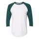 BB453W American Apparel White/ Forest
