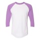 BB453W American Apparel White/ Orchid