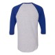 BB453W American Apparel Heather Grey/ Lapis