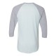 BB453W American Apparel Light Blue/ Heather Grey