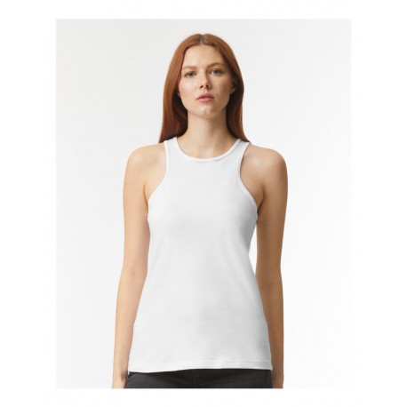 101CVC American Apparel 101CVC Women's CVC Tank WHITE
