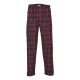 BM6624 Boxercraft Navy/ Orange Plaid