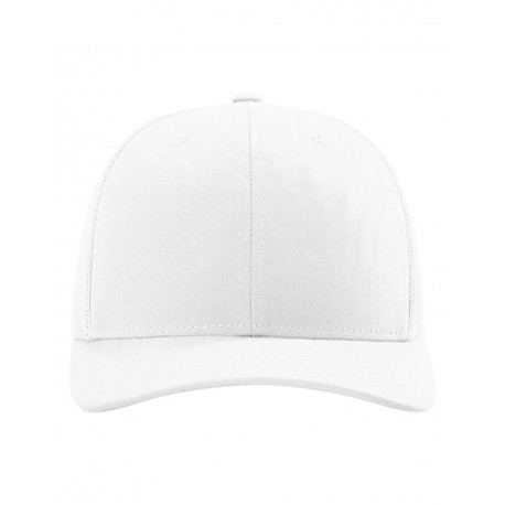 112PL Richardson 112PL 112+ R-Flex Adjustable Trucker Cap WHITE