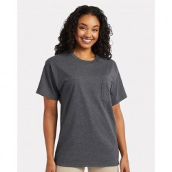 Hanes 5290P Essential-T Pocket T-Shirt