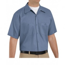 Red Kap SC40T Cotton Short Sleeve Uniform Shirt - Tall Sizes