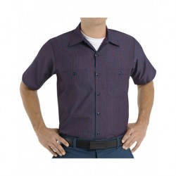 Red Kap SP24T Industrial Short Sleeve Work Shirt - Tall Sizes