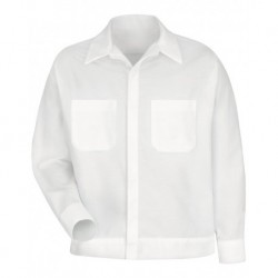 Red Kap SP35T Button-Front Shirt Jacket - Tall Sizes