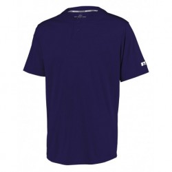Russell Athletic 3R7X2B Youth Performance Two-Button Solid Jersey