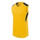 312162 Augusta Sportswear Athletic Gold/ Black/ White