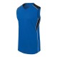 312162 Augusta Sportswear Royal/ Black/ White