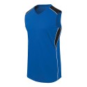 312162 Augusta Sportswear Royal/ Black/ White