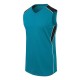 312162 Augusta Sportswear Teal/ Black/ White