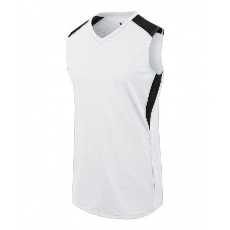 312162 Augusta Sportswear 312162 Women's Dynamite Jersey White/ Black/ White