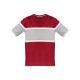 4980 Badger Red/ Oxford/ White