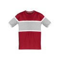 4980 Badger Red/ Oxford/ White