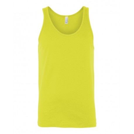 3480CVC BELLA + CANVAS 3480CVC Heather CVC Tank NEON YELLOW