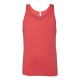3484 Bella + Canvas RED TRIBLEND