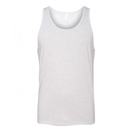 3484 BELLA + CANVAS 3484 Triblend Tank White Fleck Triblend