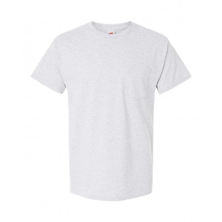 5290P Hanes 5290P Essential-T Pocket T-Shirt ASH