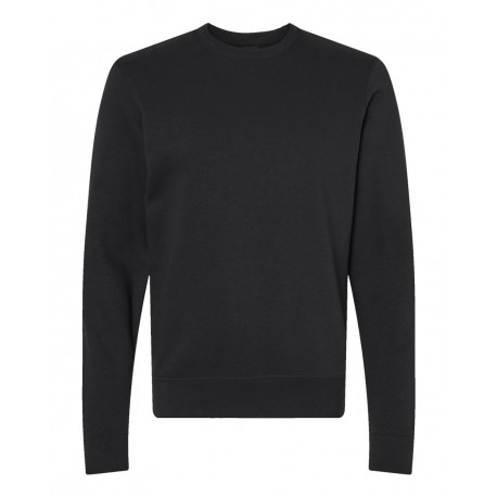 8721 J. America 8721 BTB Fleece Crewneck Sweatshirt BLACK