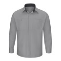 SY32T Red Kap Light Grey/ Charcoal