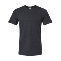 602CVC Tultex HEATHER BLACK