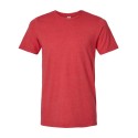 602CVC Tultex HEATHER RED