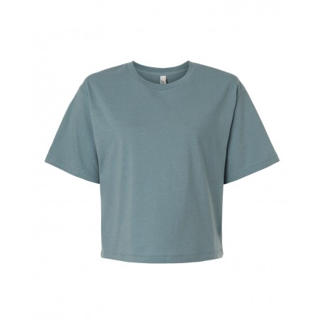 102 American Apparel 102 Women's Fine Jersey Boxy Tee Arctic