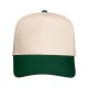 8869 Valucap Natural/ Forest Green